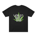World's Dopest Dad T-Shirt — Cannabis Leaf Father's Day Tee